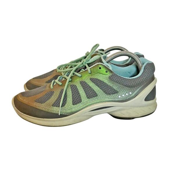 Ecco Biom Performance Green Lace Up Sneakers - Picture 3 of 6